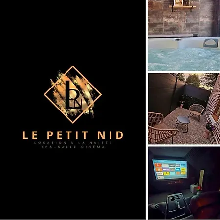 Suite Romantique, Spa 5 Places, Cinema, Karaoke Et Terrasse Prives *